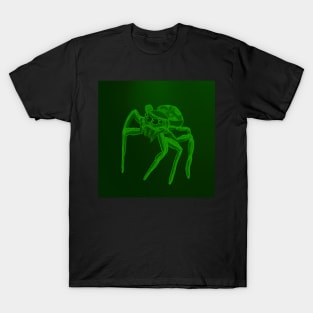 Jumping Spider Drawing V20 (Green 2) T-Shirt